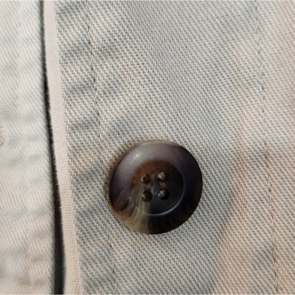 Appleseed's Beige Button-Up Jacket Size Small - image 6